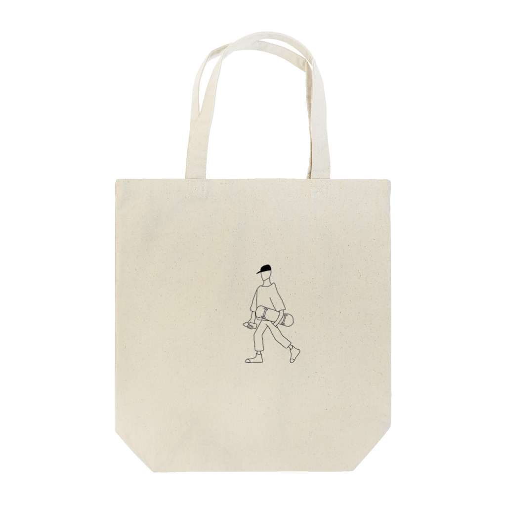 素人デザイナースケボー君のスケボーくん Tote Bag