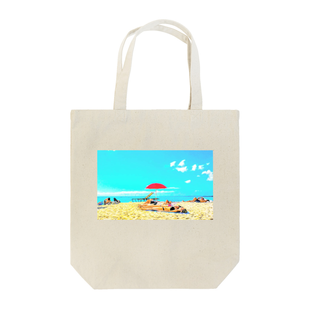 Hawaii Picturesのワイキキビーチ🌊 Tote Bag