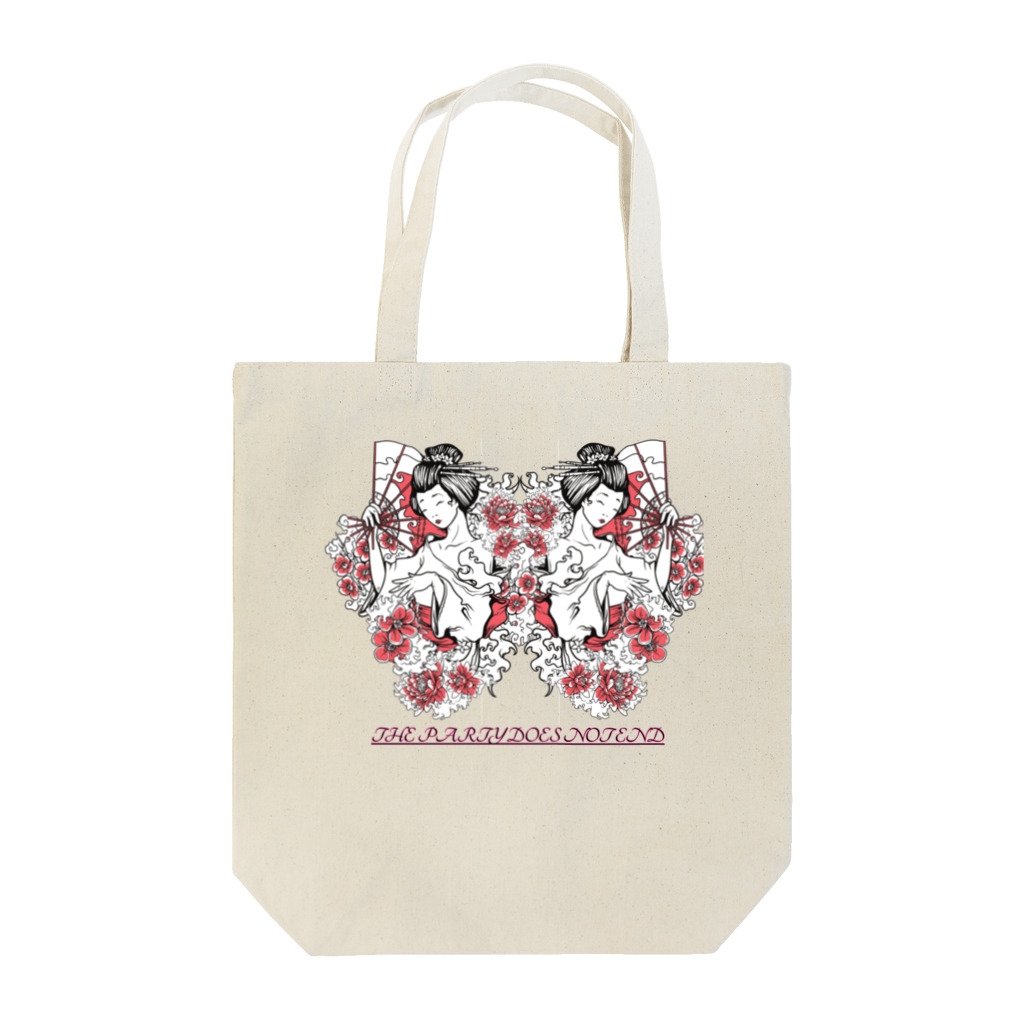 THE PARTY DOES NOT ENDの花魁 Tote Bag