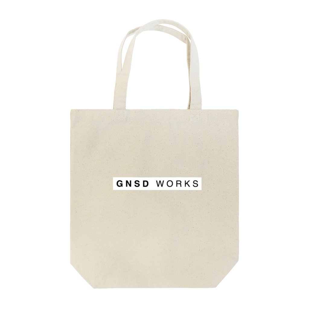 gnsdworksのGNSD WORKS ロゴ トートバッグ