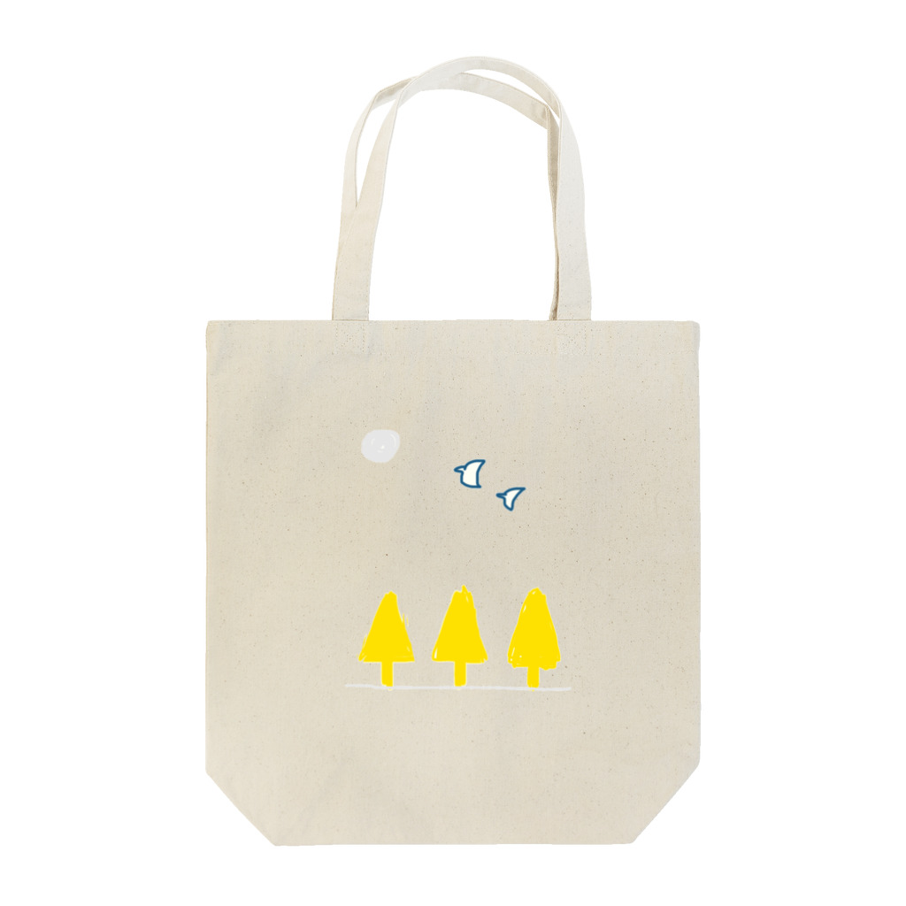 かめ松の月夜 Tote Bag