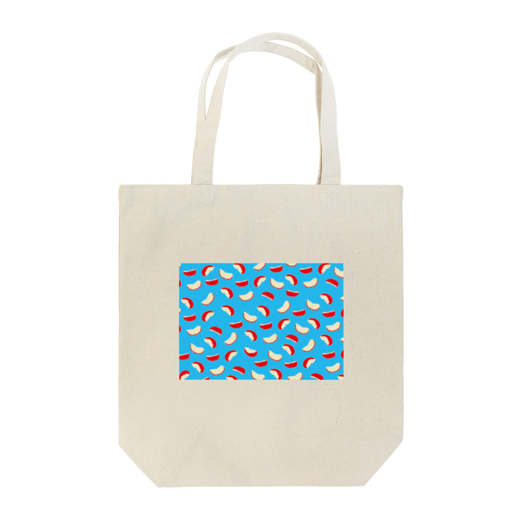 SUN's WORKのりりりんご Tote Bag