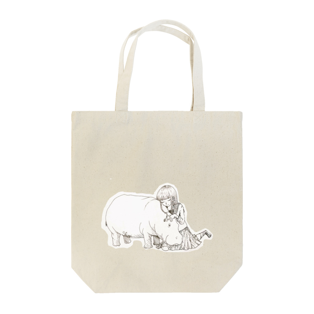 ことかうさぎのかばさんといっしょ Tote Bag