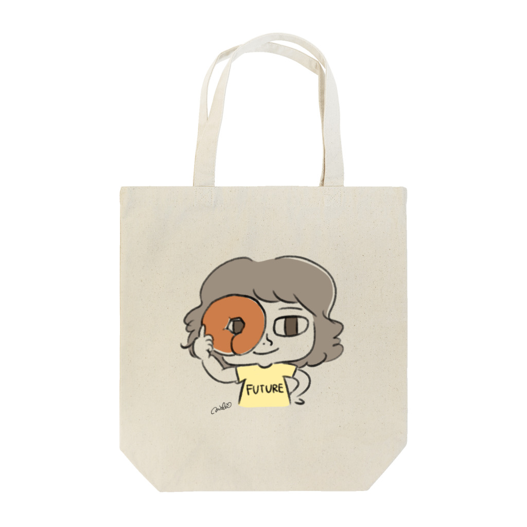 miki_kinocoのベーグル Tote Bag