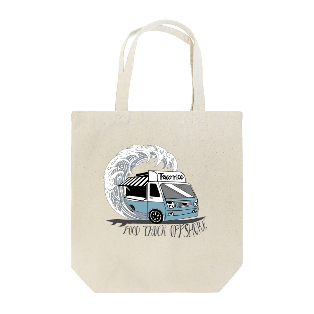 FOOD TRUCK OFFSHOREのFood Truck OFFSHORE 　オリジナルグッズver.1 トートバッグ