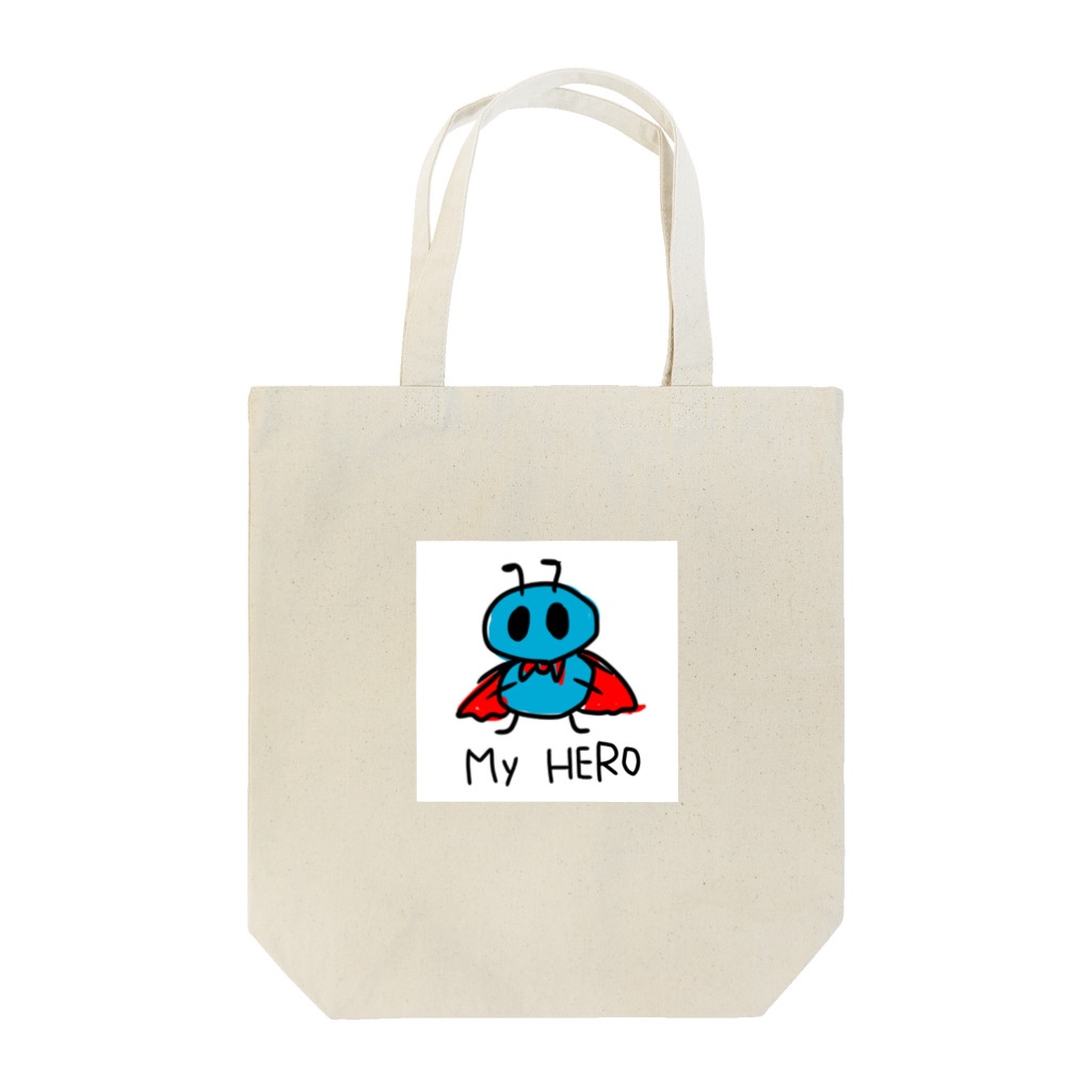 まんまるおもちのMy HERO is ありさん。 Tote Bag