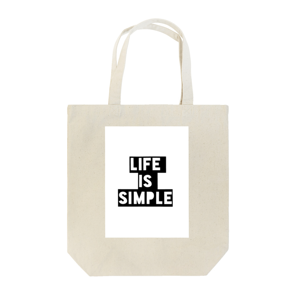 arkのLIFE is SIMPLE Tote Bag