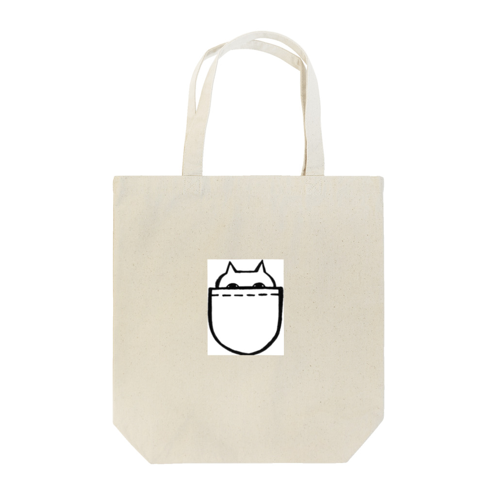 なにぬねののチラ見ねこ Tote Bag