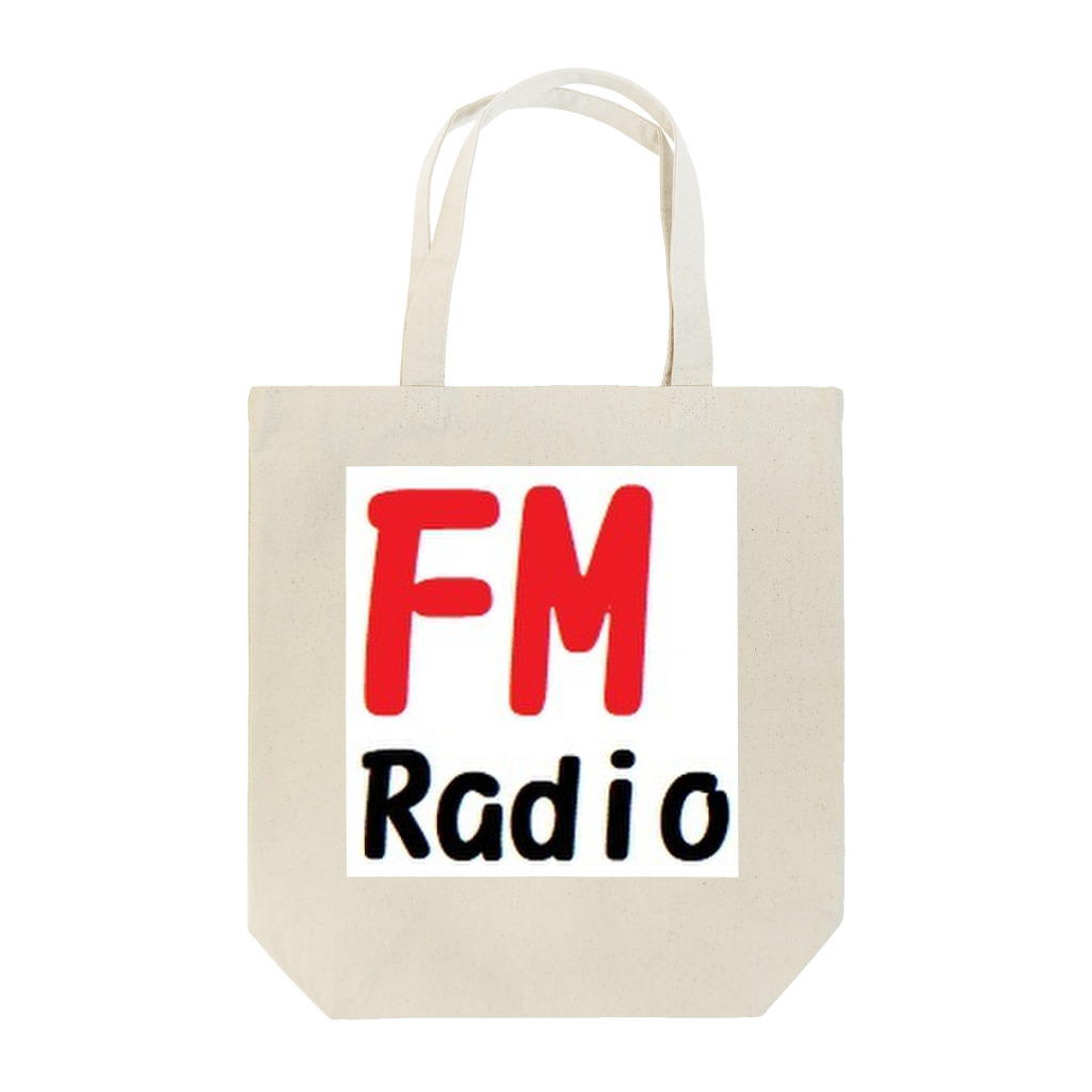 アメリカンベース のFM ラジオ　 トートバッグ