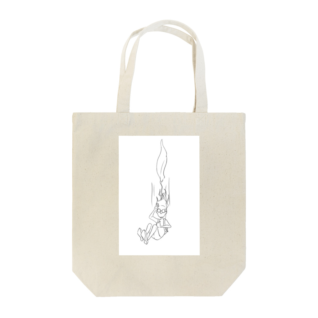 suppon の落ちる男 Tote Bag