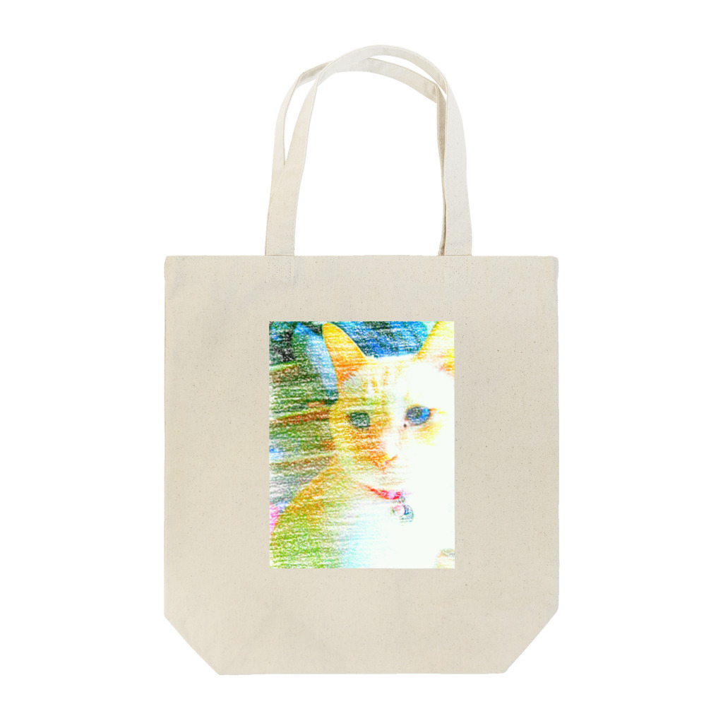 困り猫まつこのお店の困り猫まつこ「パステルシリーズ１」 Tote Bag