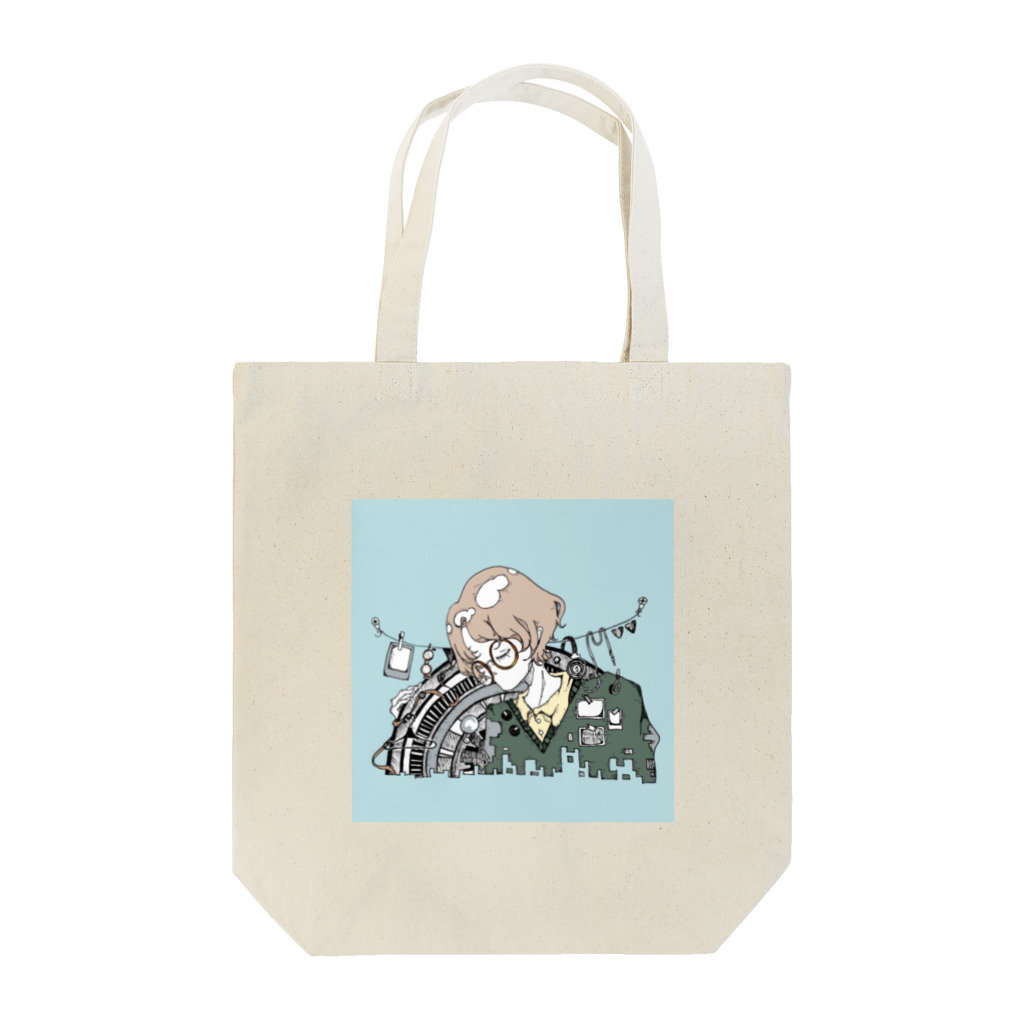 マー坊🦋の写真少年 Tote Bag