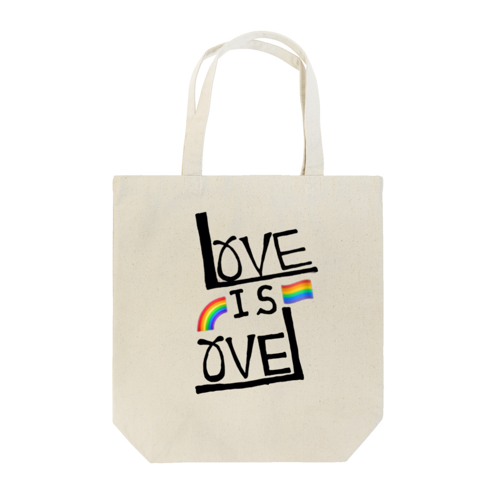 CherryLapparのLOVE IS LOVE Tote Bag