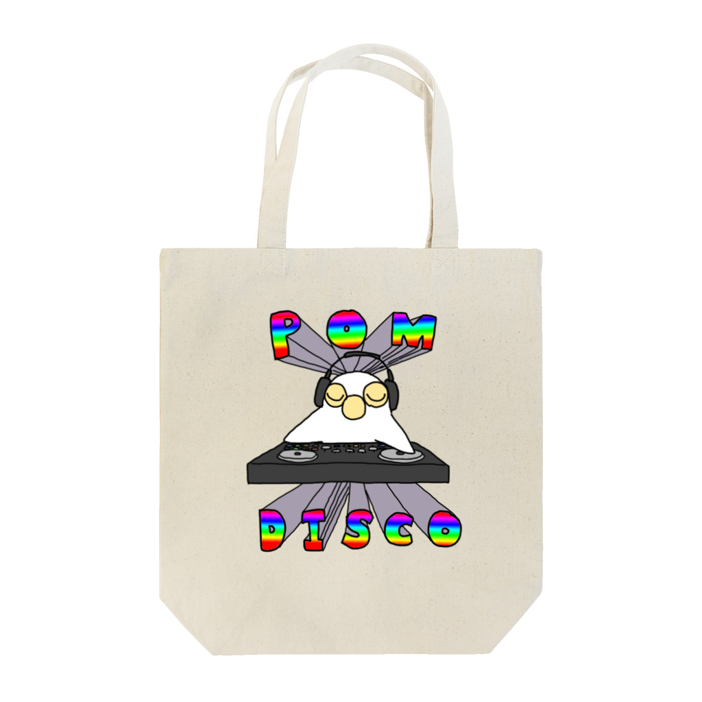 オリエンタルかたつむりのPOM・DISCO Tote Bag