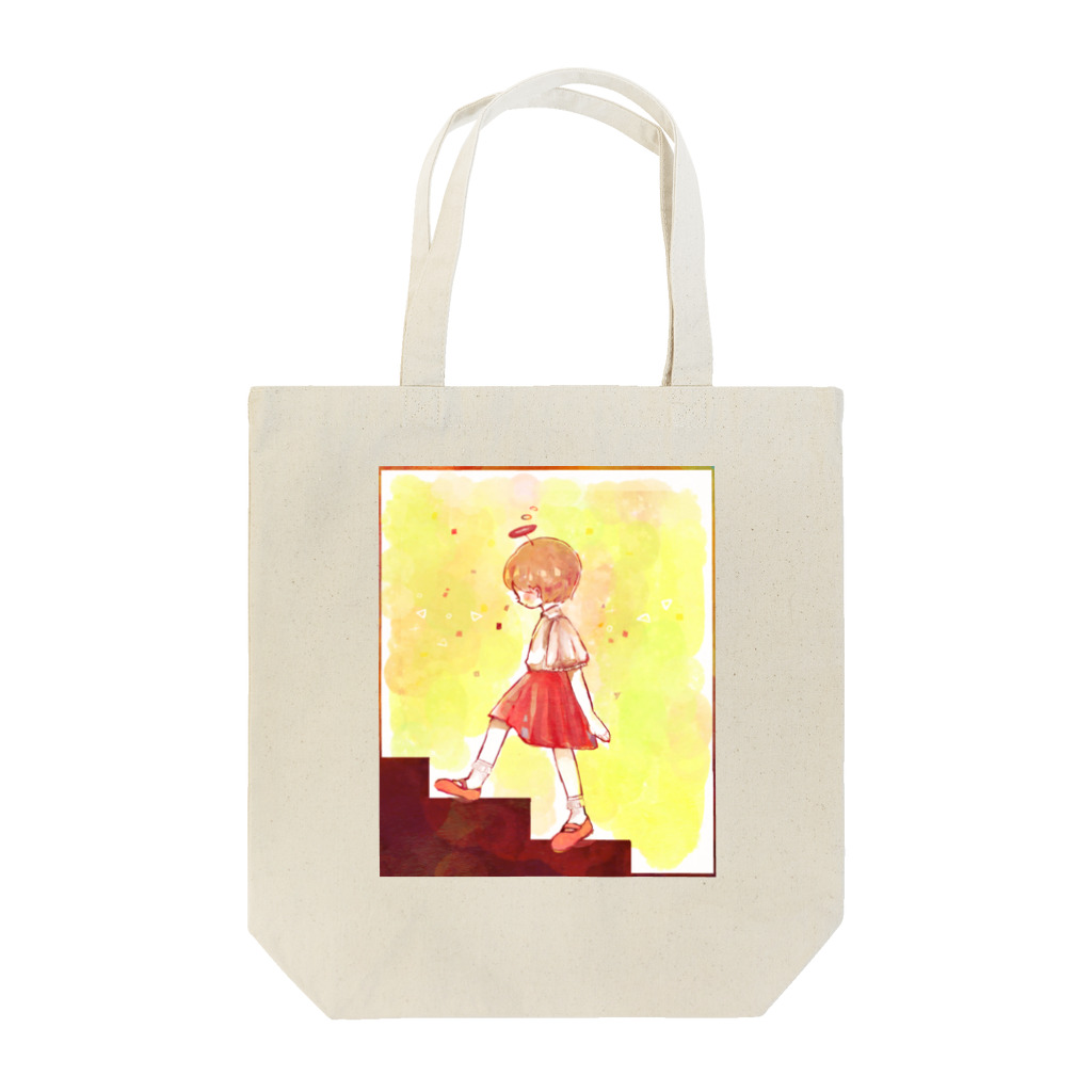 コトノハの階段を上るコトノハちゃん Tote Bag