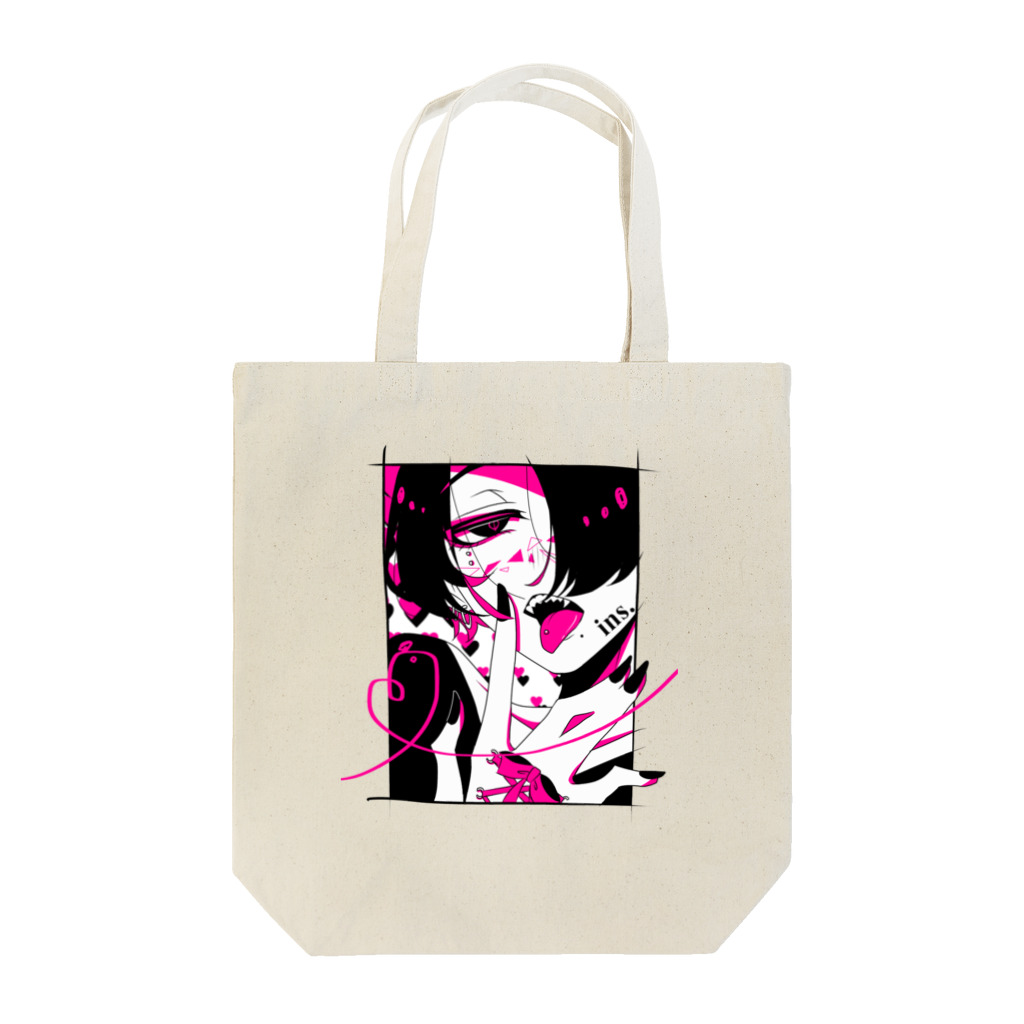 ins.のins. Tote Bag