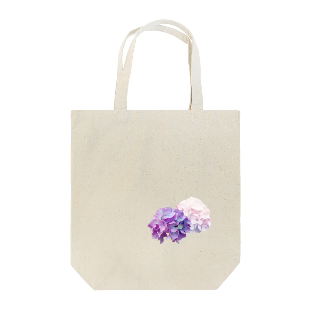 minnierisaのむらさき紫陽花 トートバッグ