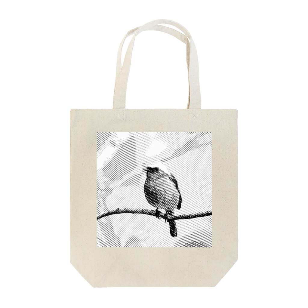 Natural silhouetteのジョウビタキ2 Tote Bag