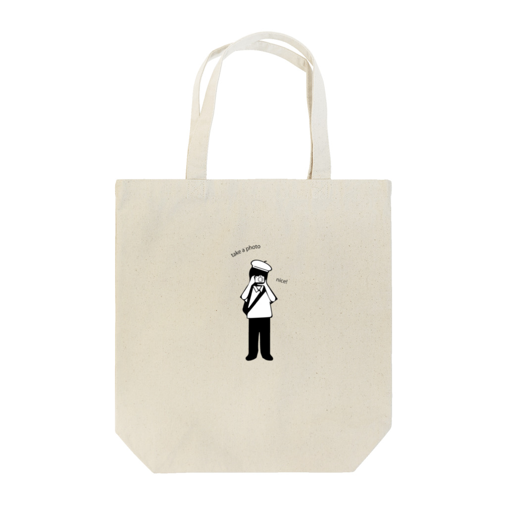 Bobbinのカメラ男子 Tote Bag