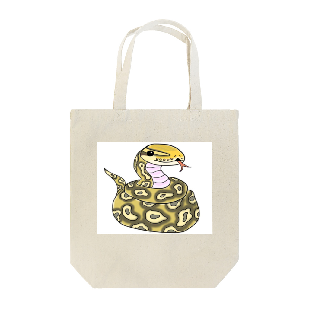 NoMarkのデフォルメはちゅう「ボールパイソン」 Tote Bag