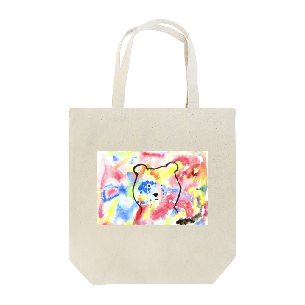 hijyu112のcolorful bear Tote Bag