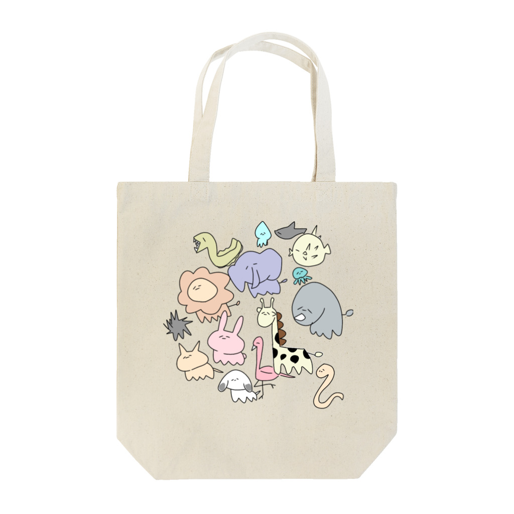 RABBIT のへなちょこアニマル Tote Bag