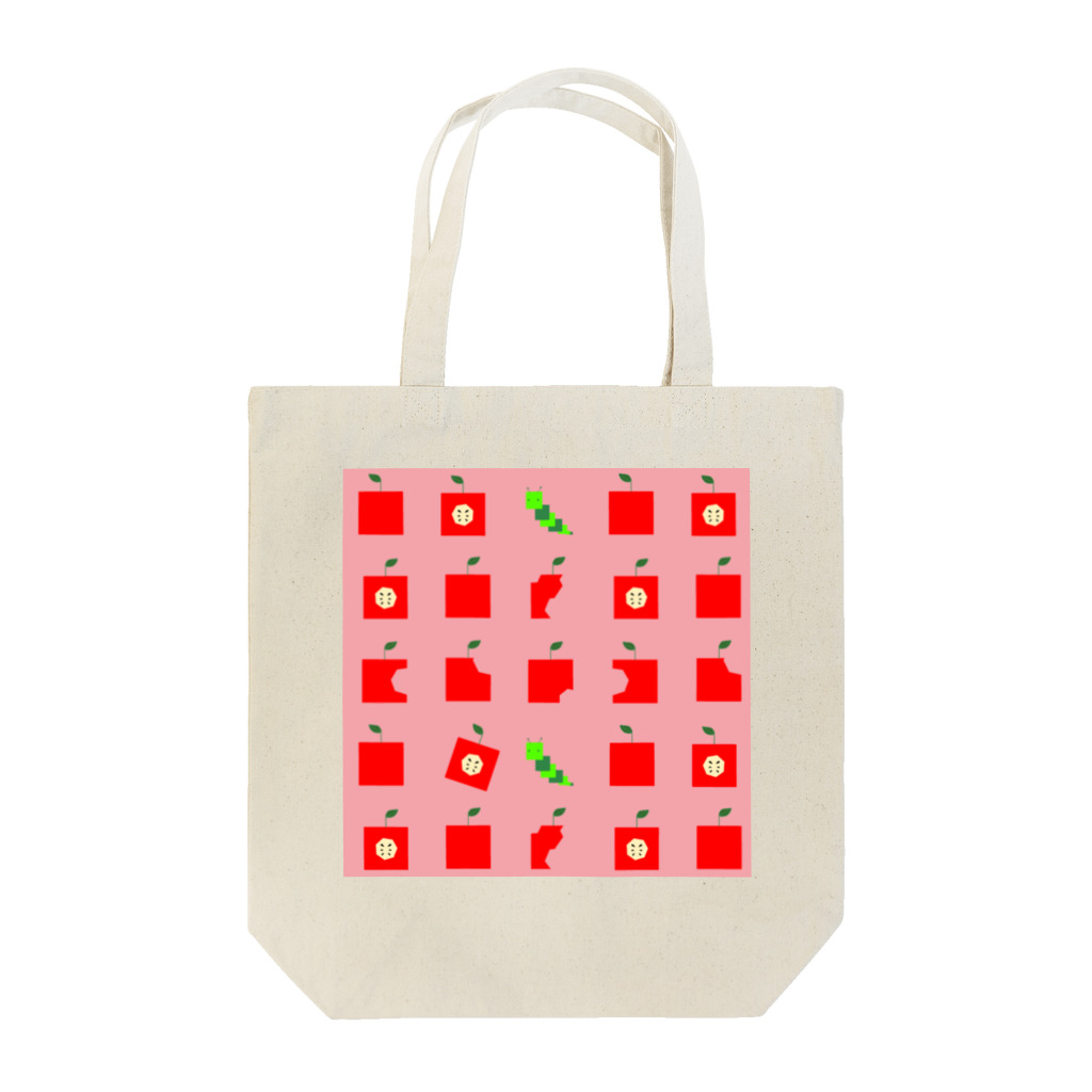 らむね👻の四角いリンゴ Tote Bag