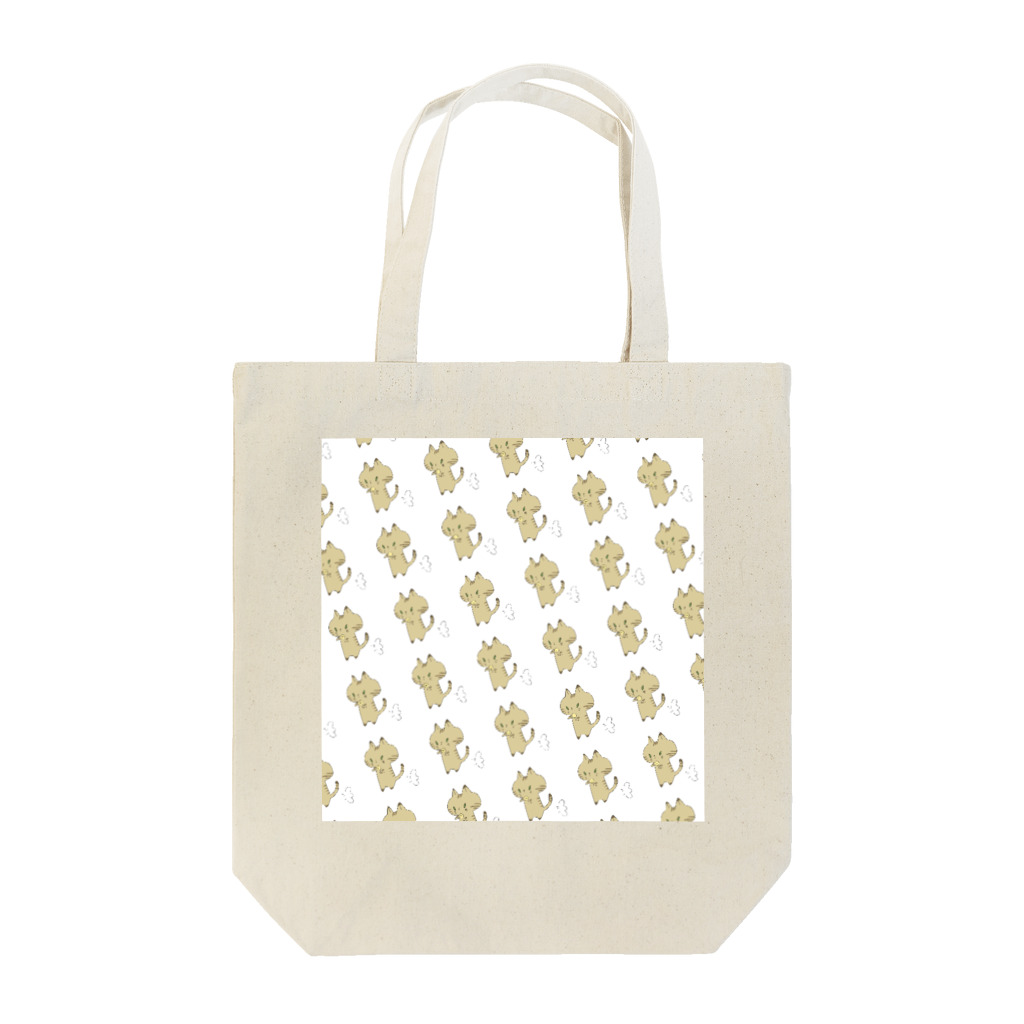 hotmilkの走るにゃんこ Tote Bag