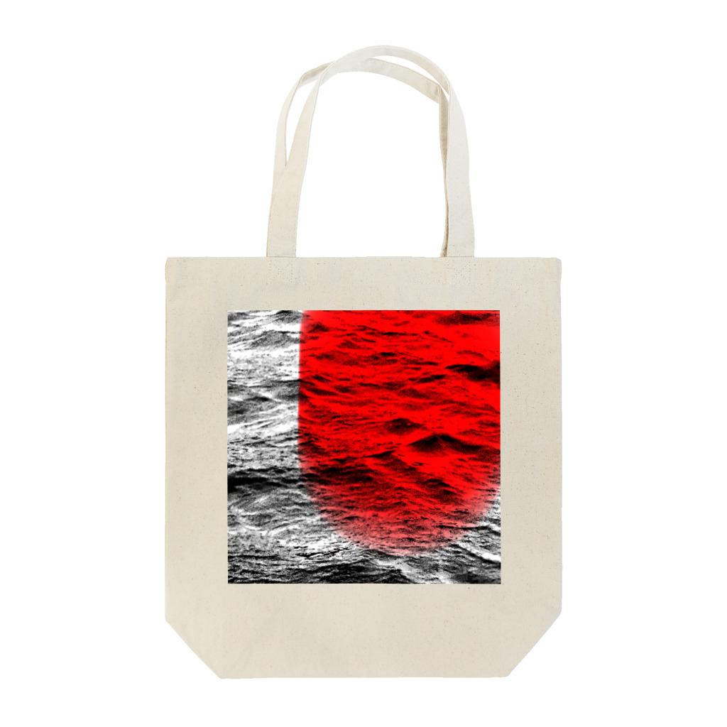 Miho's shopのfine art 2(red) トートバッグ