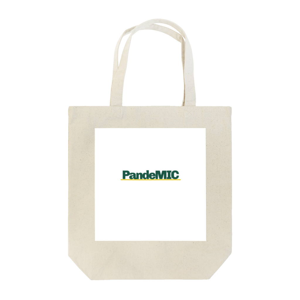 PandeMIC (パンデミック)のPandeMICロゴ トートバッグ