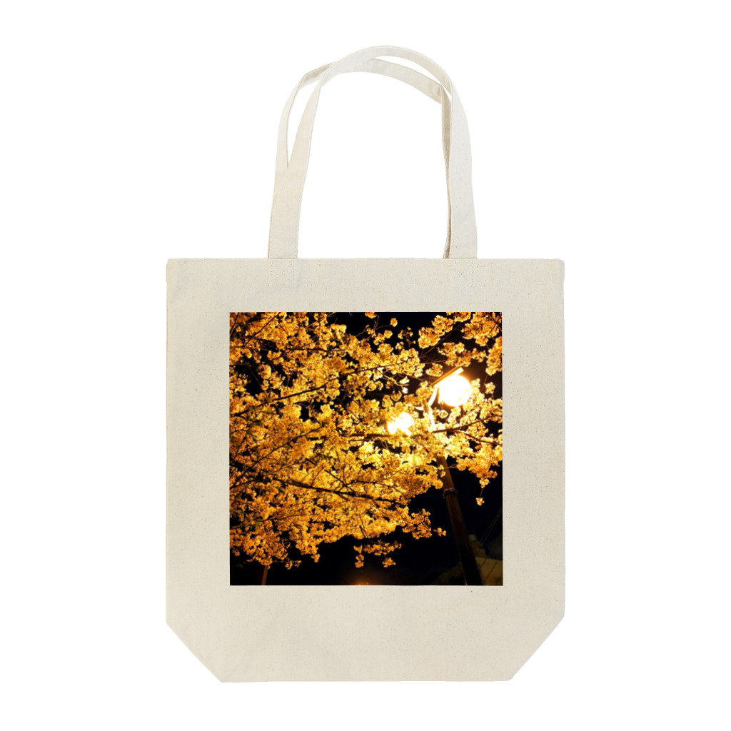 Tomiyan's HOUSEの夜桜 Tote Bag