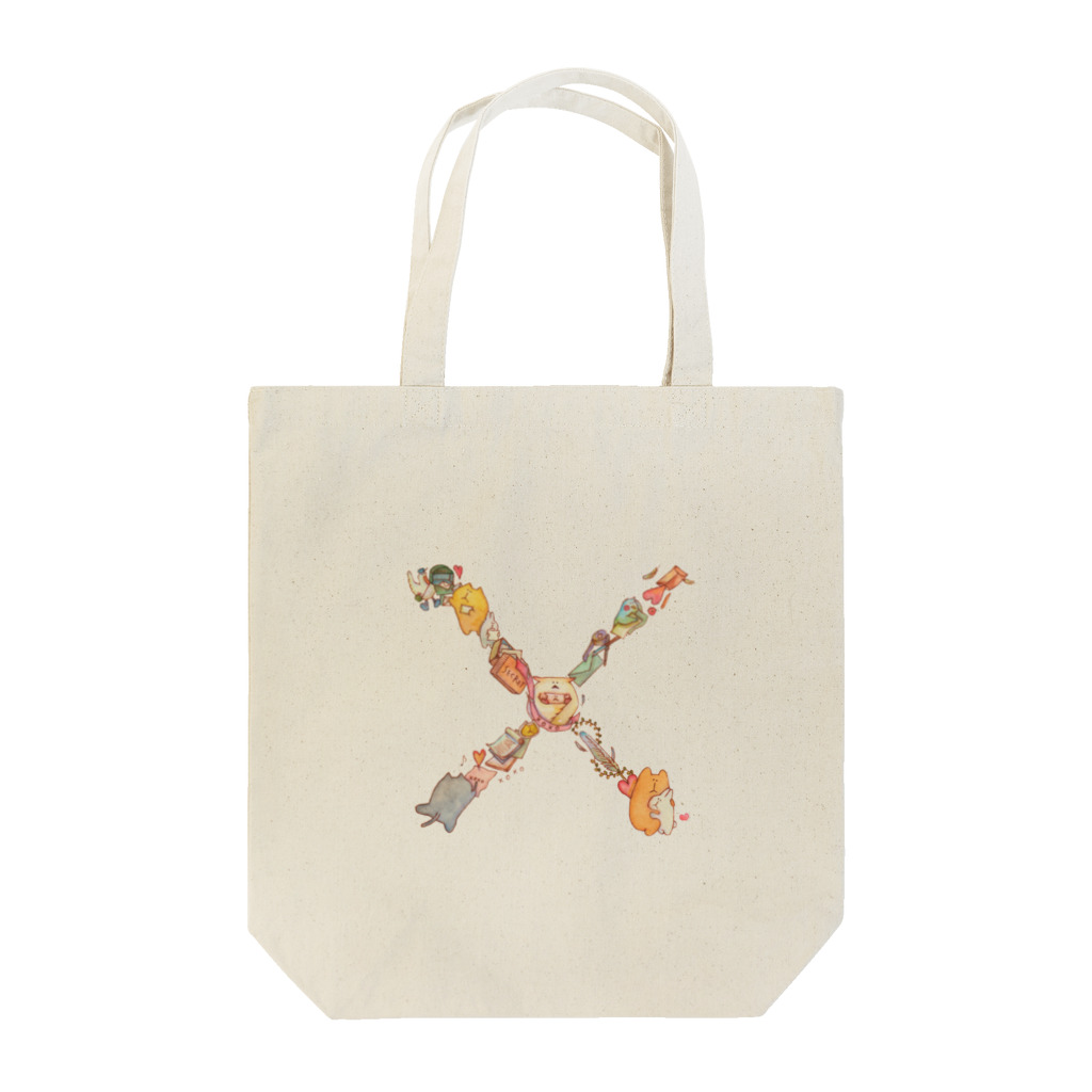 NONKI NIKKIの【X】xoxo Tote Bag