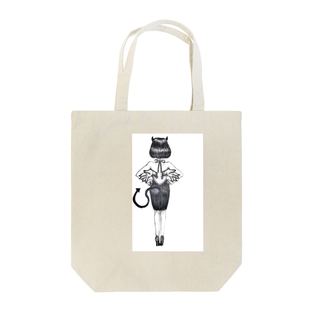 おばけのおんなのせなか Tote Bag