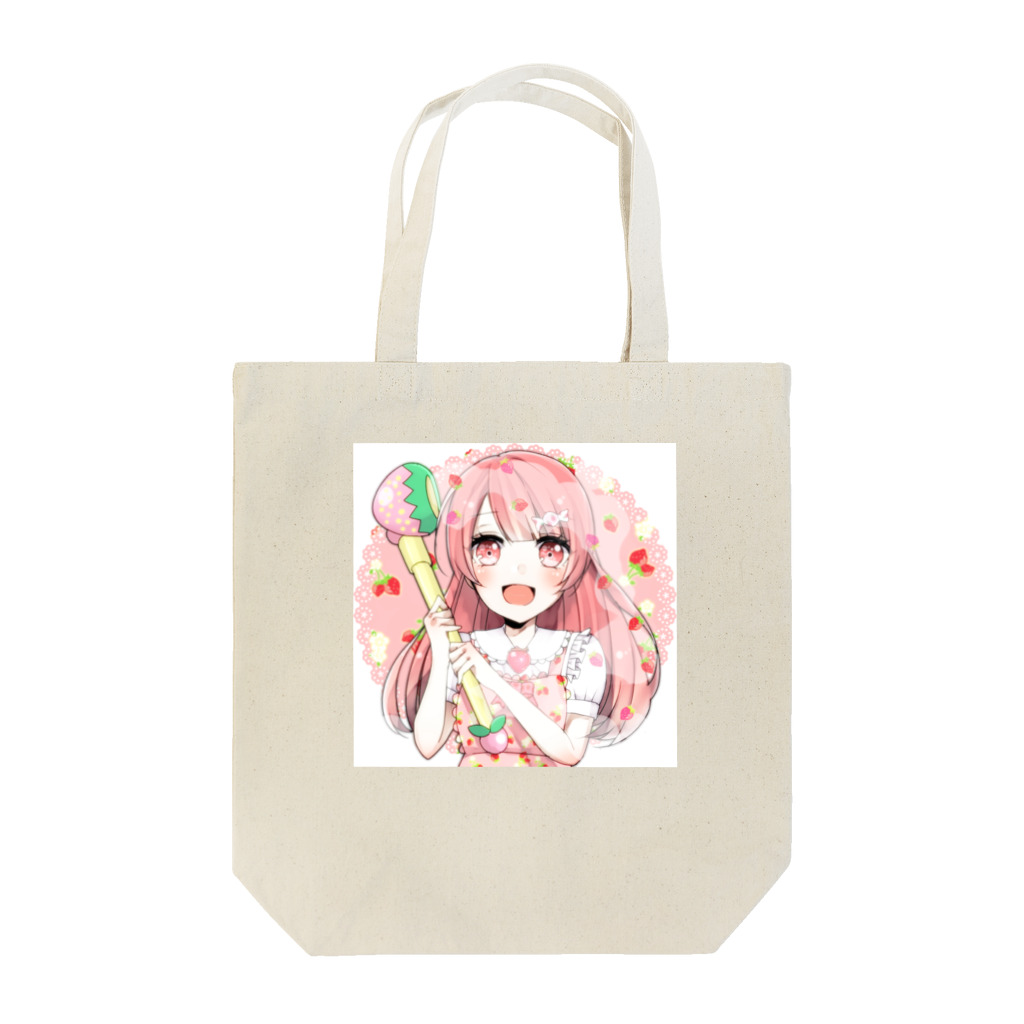 つゆかのおみせの✧*。いちごヾ(｡>﹏<｡)ﾉﾞ✧*。 Tote Bag