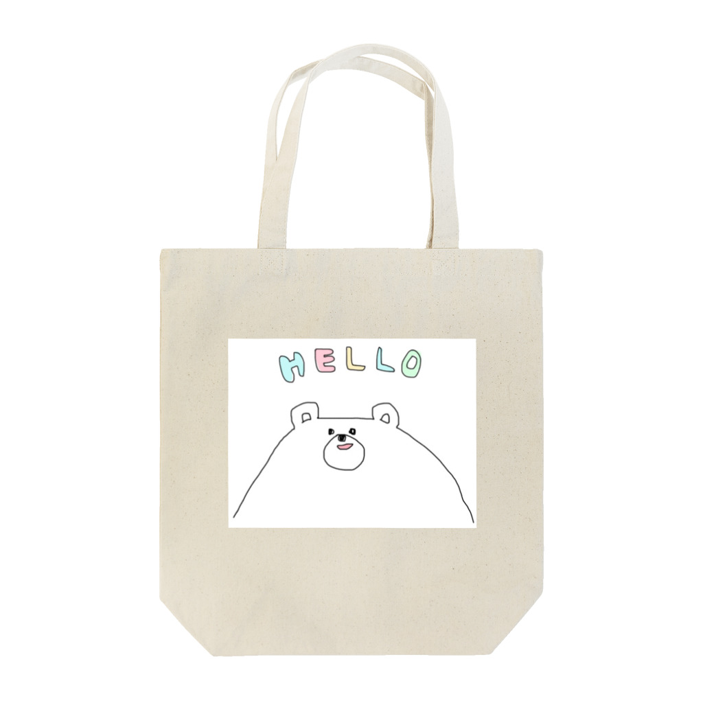 izuOのしろくまフェイス Tote Bag