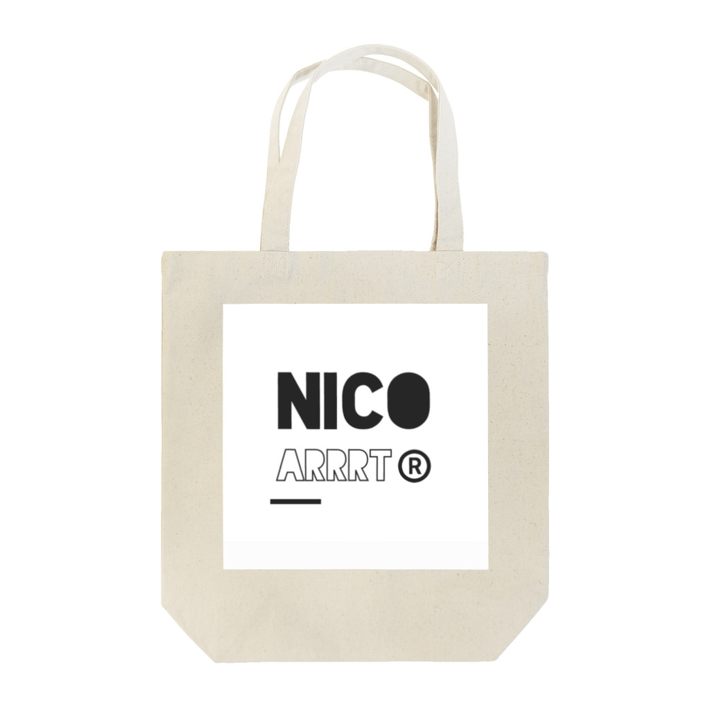 NICOARRRTのオリジナルグッズ Tote Bag