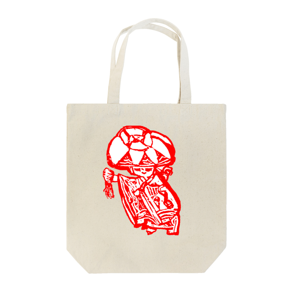 yukino-hiの赤花の記憶 トートバッグ