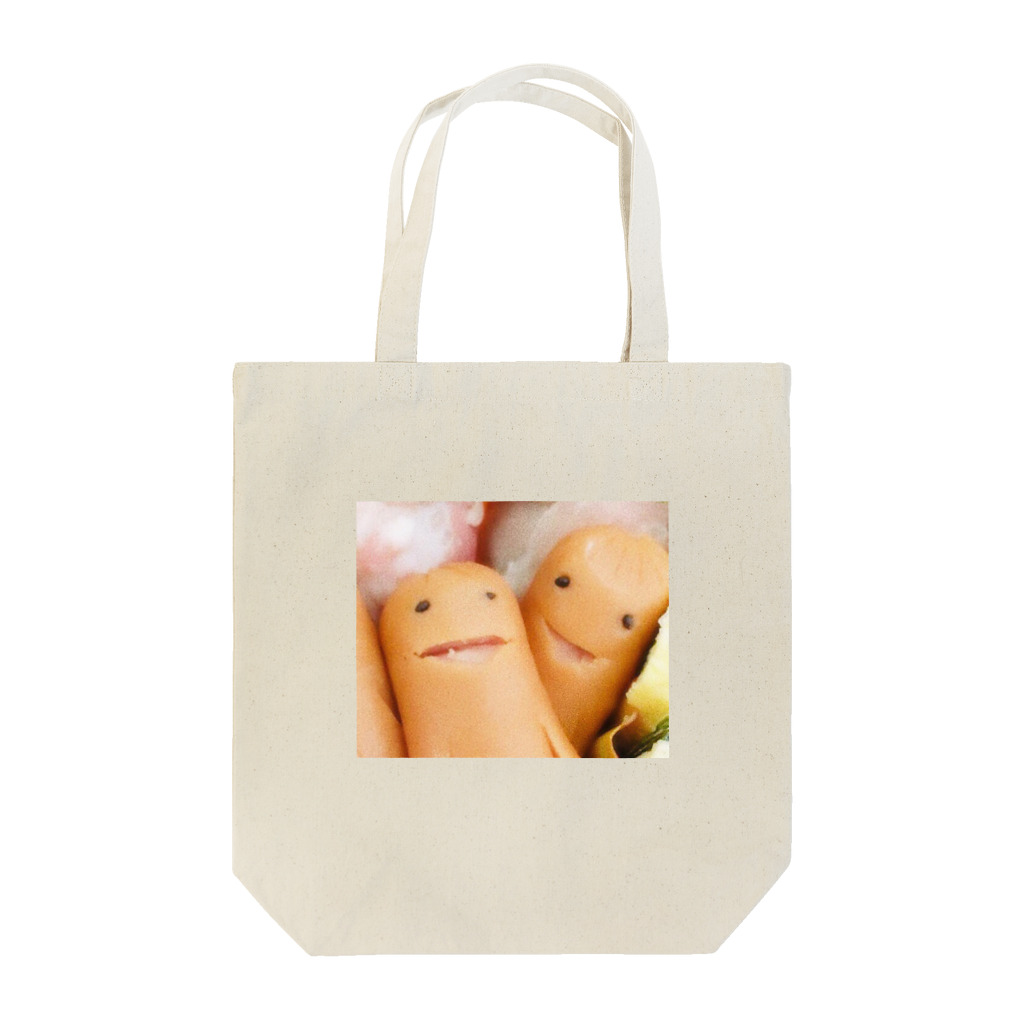 吉井柚華(よしいゆうか)FreelanceModelのOPUおべんとウィンナーさん Tote Bag