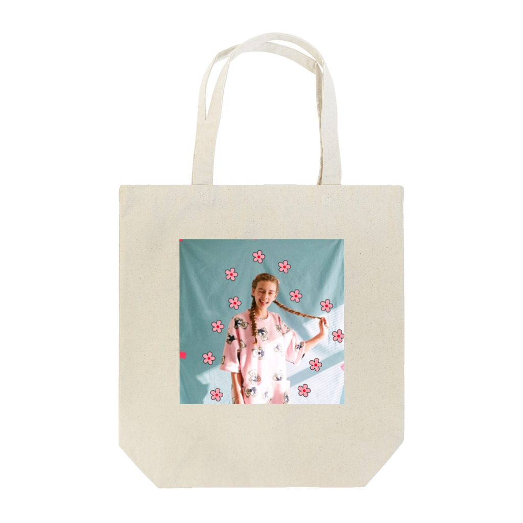 kknngggの可愛いガール Tote Bag