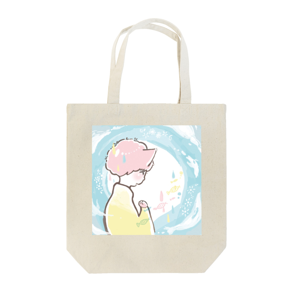 もこ＠プレゼント企画中のねこさんの憂鬱 Tote Bag