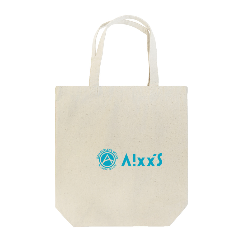 LGBTQジェンダーレスブランドAixx'sオリジナルロゴアイテムのAixx'sロゴアイテム トートバッグ