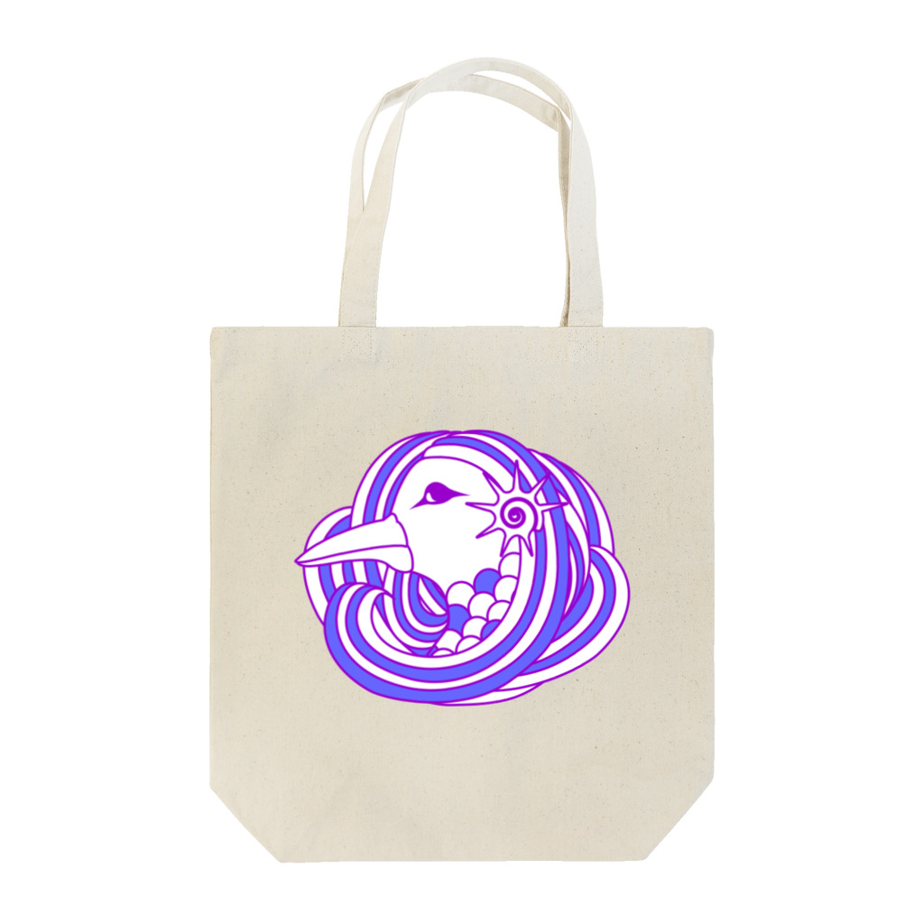 三角西港 世界遺産登録！ スナメリビーチのアマビエ様　天　美　恵 Tote Bag