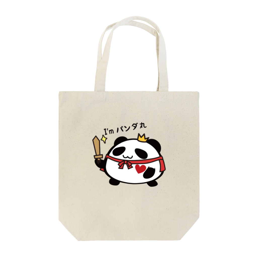 パンダ丸のパンダ丸-キング Tote Bag