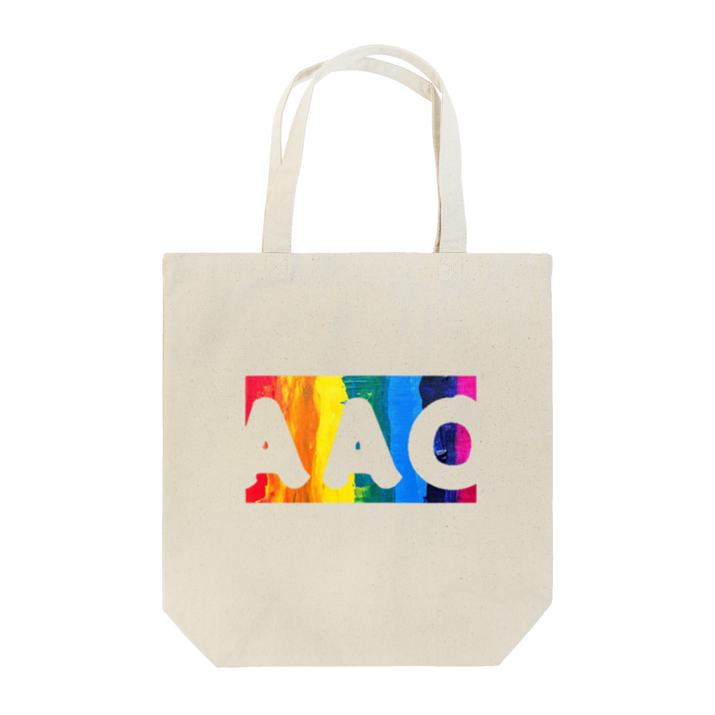 AAOでエイエイオー！のレインボーＡＡＯ Tote Bag