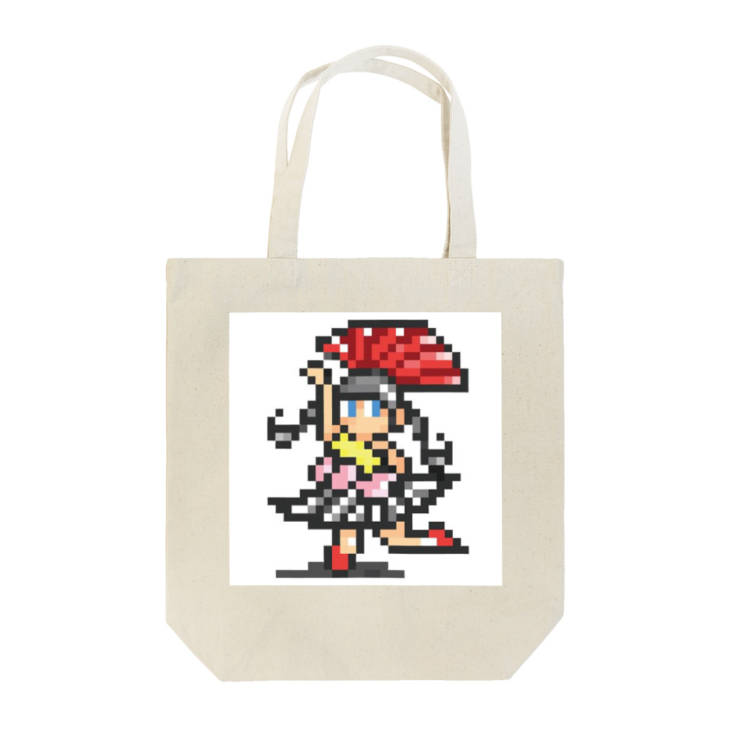 junkfood65の踊るドットアイドル Tote Bag