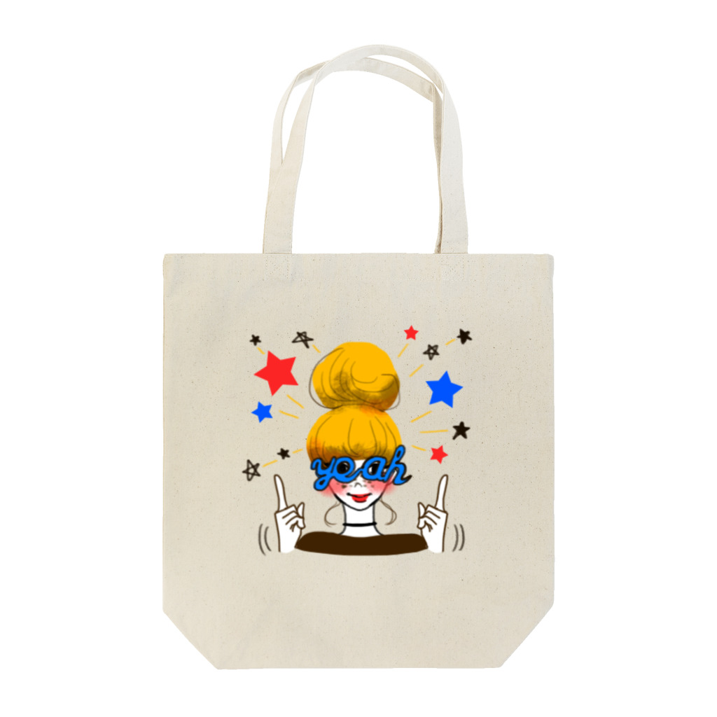 luciolaクリエイターズshopのMESSENGER-GIRL３ Tote Bag