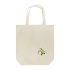 Drecome_Designのいたずらデザイン(ちょっとハナグモついてますよ) Tote Bag