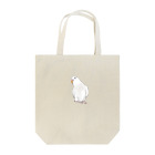 まめるりはことりのアルビノセキセイインコちゃん【まめるりはことり】 Tote Bag