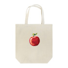 ターコイズギャラリーsuzuriのリンゴちゃん トートバッグ