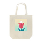 たかどのみこと🕊のしろくまとチューリップ Tote Bag